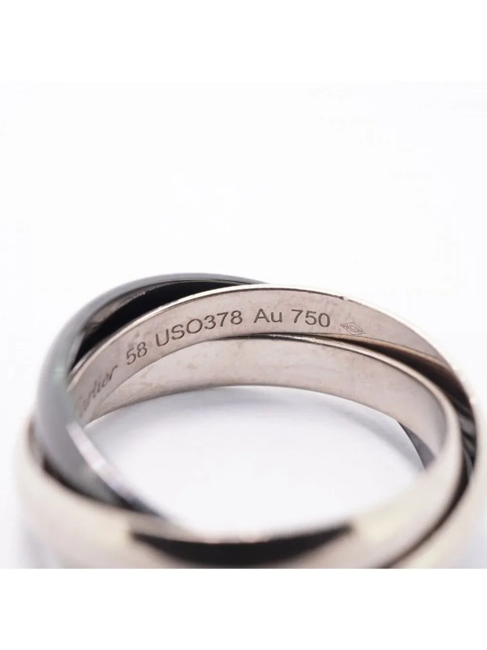 Cartier ring trinity